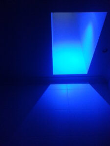 LED lights blue