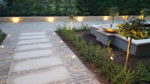 Another view of LED drive way lights