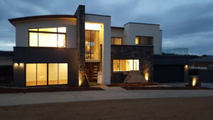 Finished house in Moncrieff